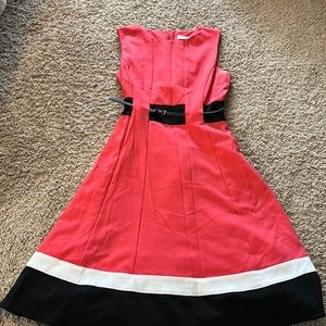 Pink Calvin Klein dress size 2